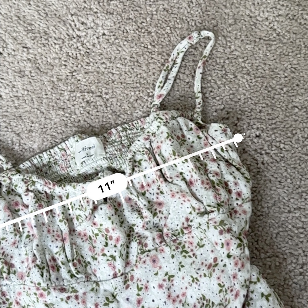 Aritzia wilfred bellow mini dress floral - Picture 4 of 6